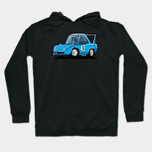 Plymouth Caricature Car Hoodie